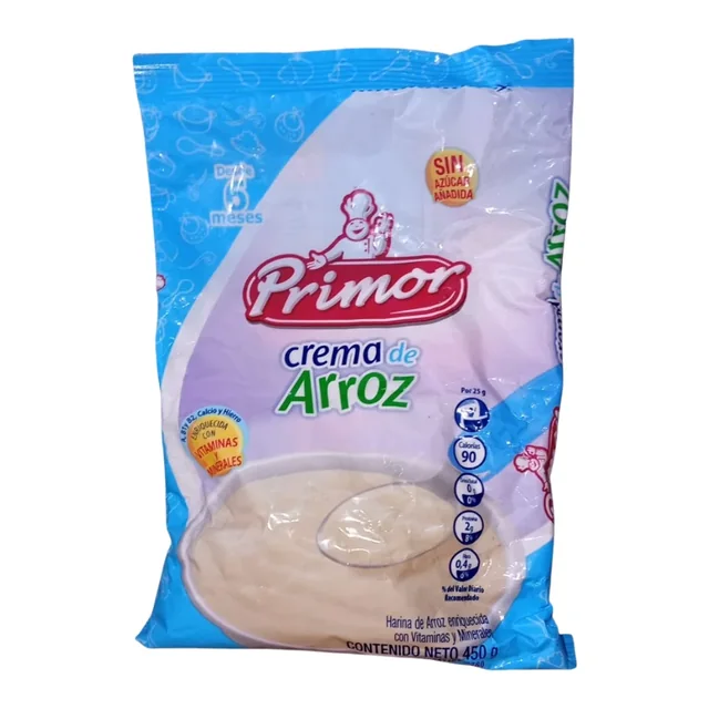 Crema de arroz Primor